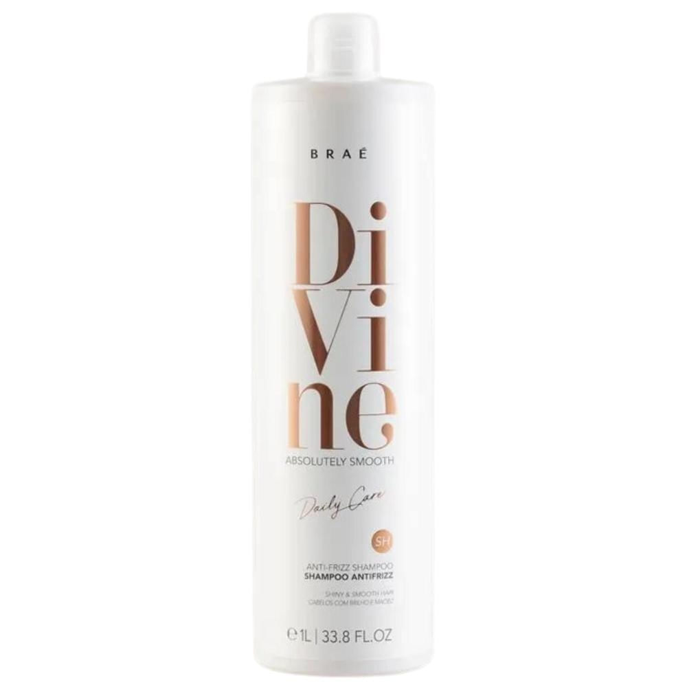 BRAÉ Divine Shampoo Hidratante Anti-frizz 1 Litro