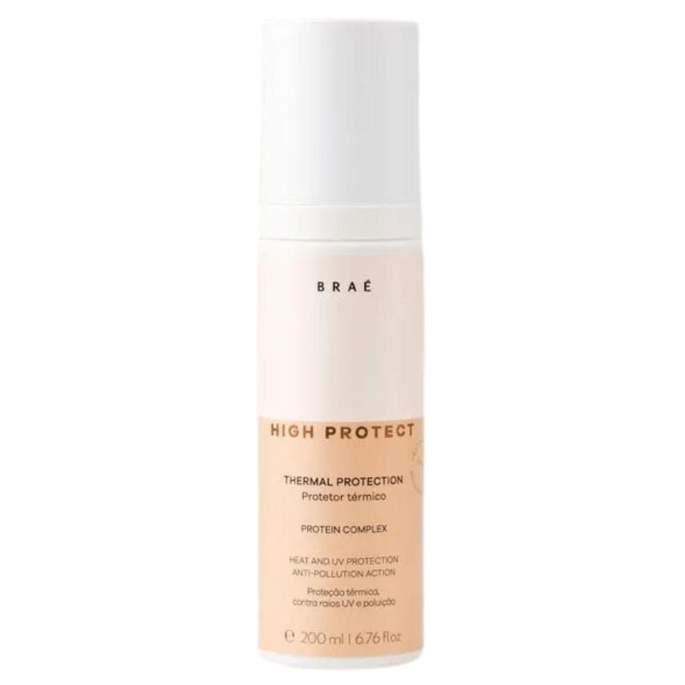 Protetor Térmico BRAÉ High Protect Reparação e Maciez 200ml