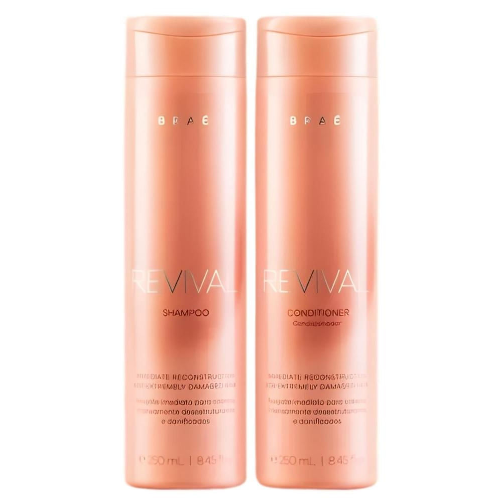 BRAÉ Revival Shampoo e Condicionador de Revitalização 250ml