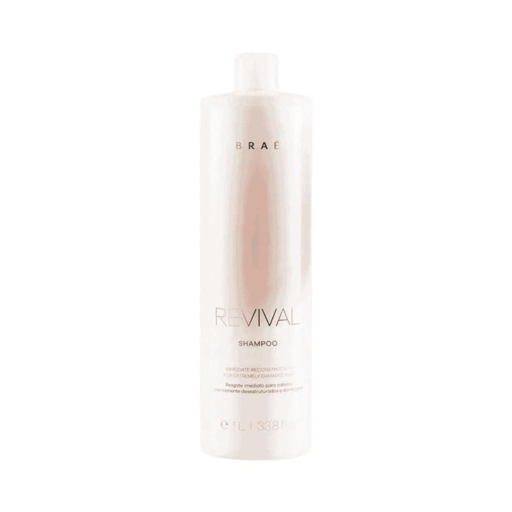 Shampoo Reconstrutor Resgate Capilar Braé Revival 1L