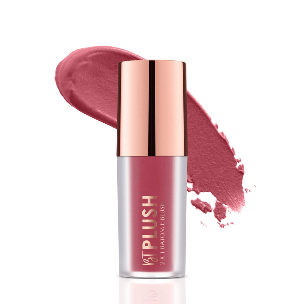 Batom E Blush Bt Plush - Bruna Tavares