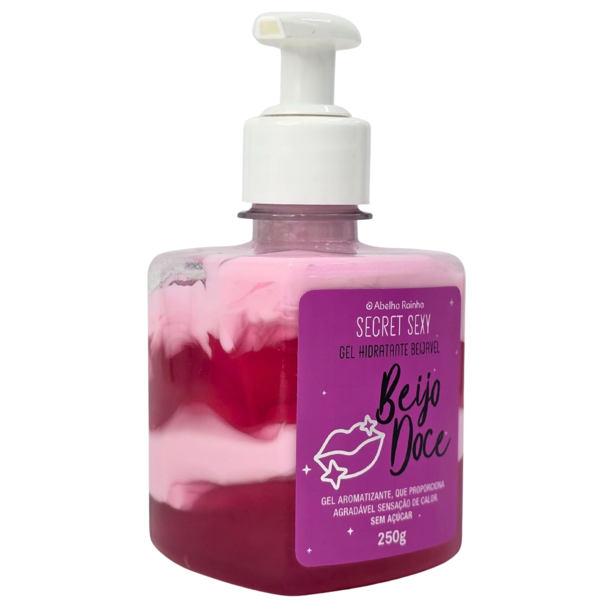 Gel Hidratante Desodorante Corporal Beijvável Beijo Doce Secret