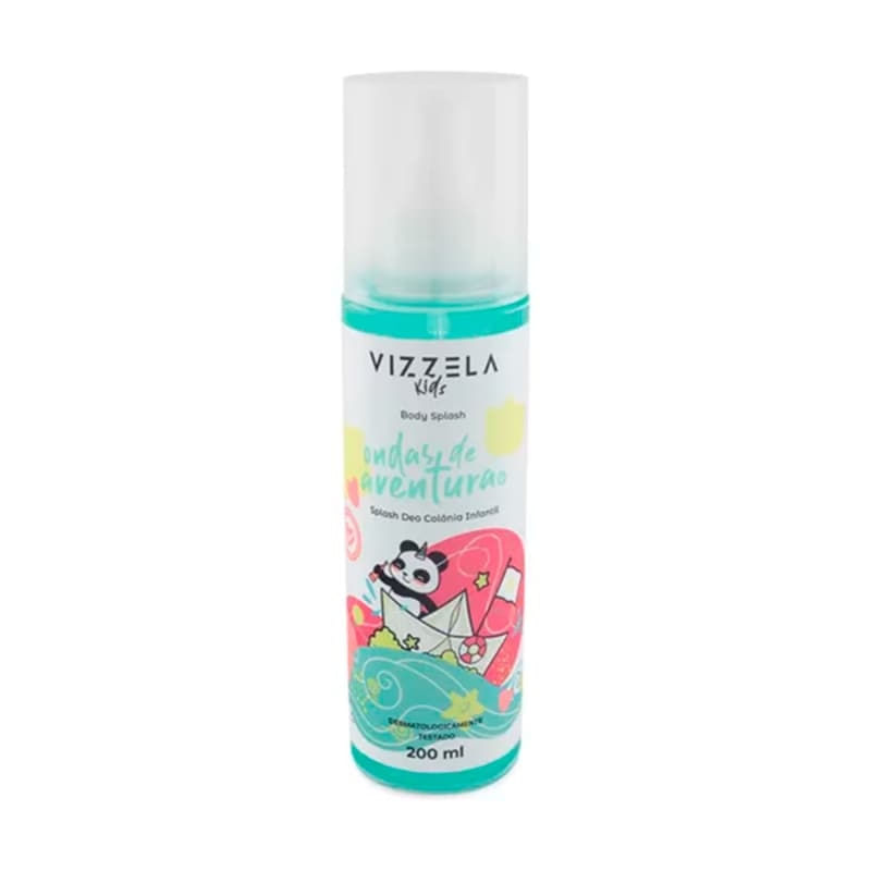 Body Splash Vizzela Infantil Ondas De Aventura