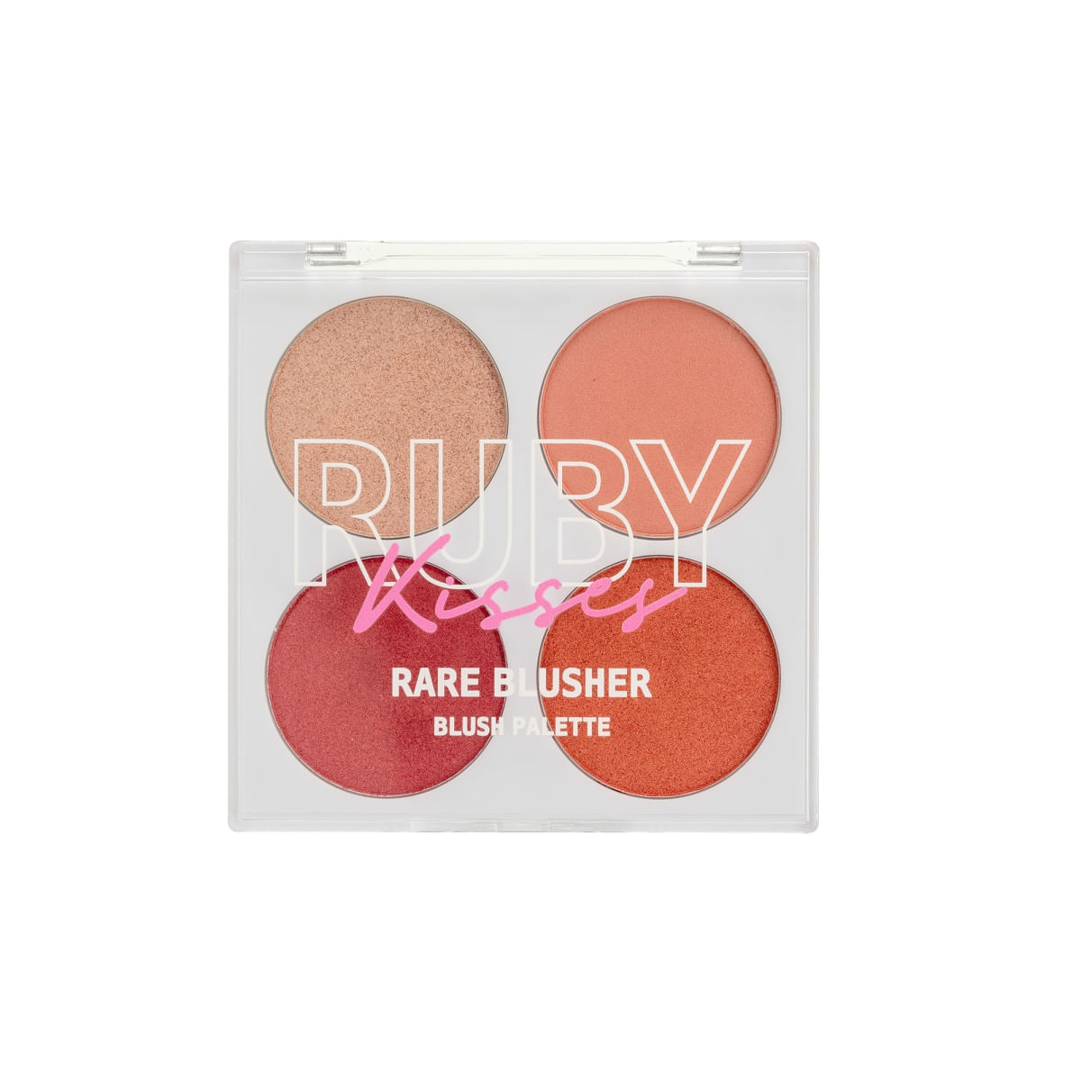 Paleta de Blush Rare Blusher - Ruby Kisses