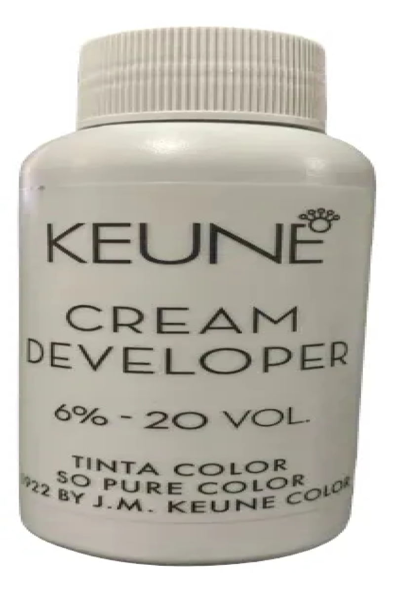 KEUNE CREAM DEVELOPER 20v - 60ml