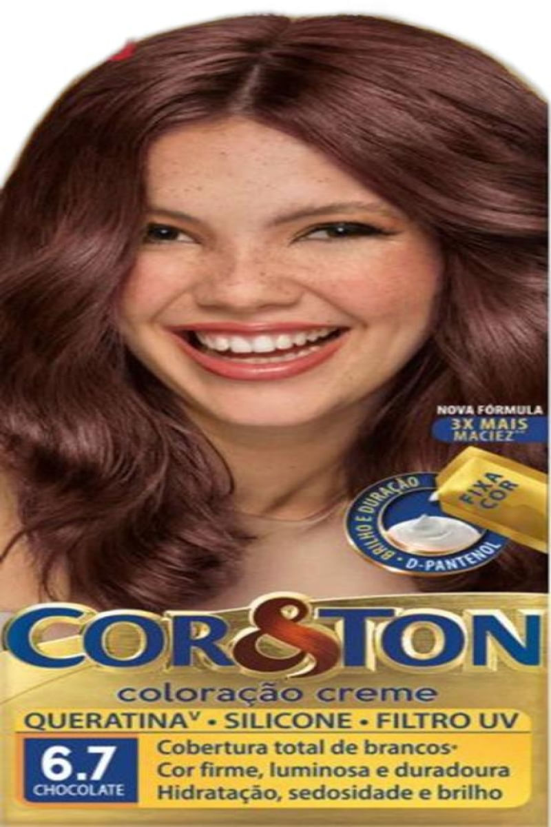 Coloração Cor&Ton Chocolate 6.7 Niely 6.7 Chocolate - Época Cosméticos