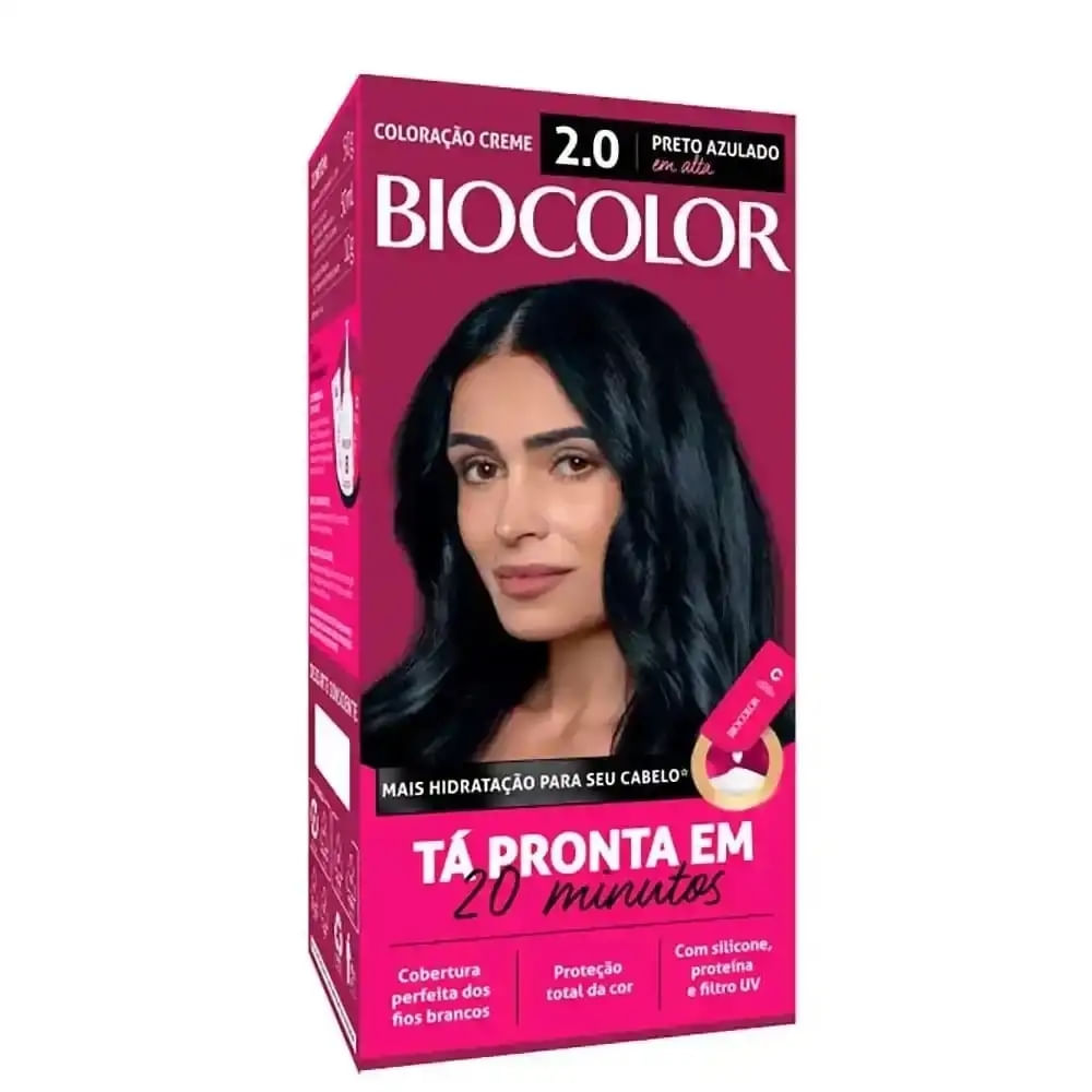 Coloração Preto Azulado Mini 20 Biocolor