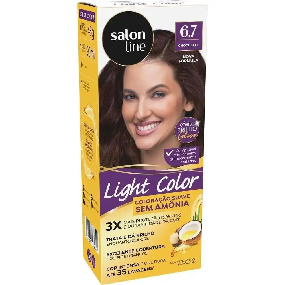 Tonalizante Light Color 67 Chocolate Salon Line - Época Cosméticos