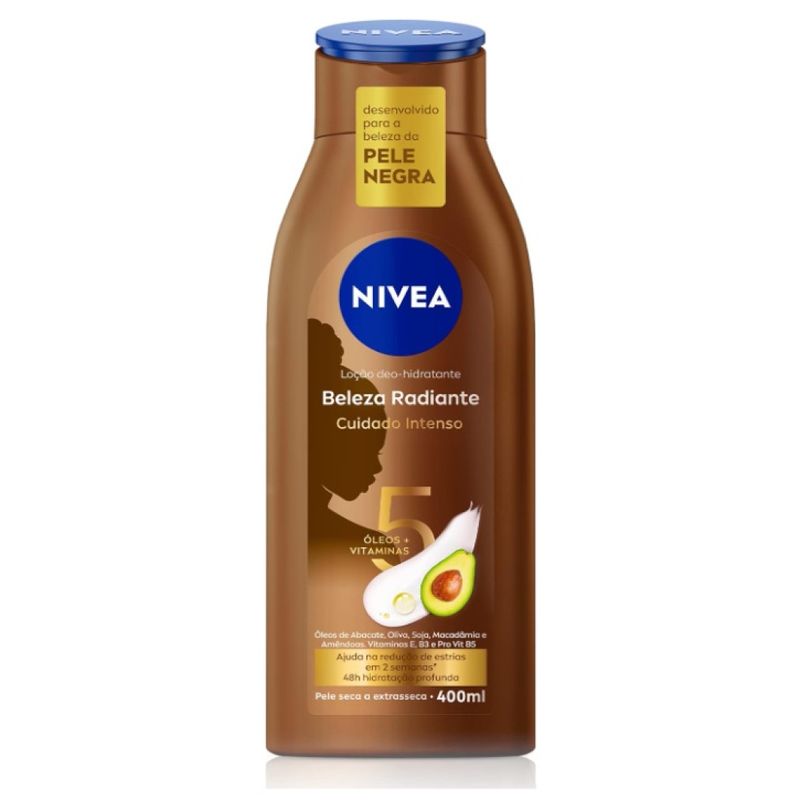 Pack Hidratante Nivea Beleza Radiante 400ml com 2 unidades - Época