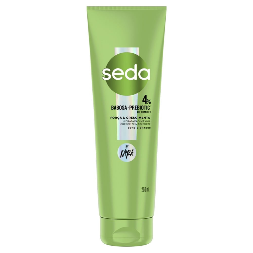 Condicionador Babosa Prebiotic Oil Complex Seda Força e Crescimento 4% 250ml