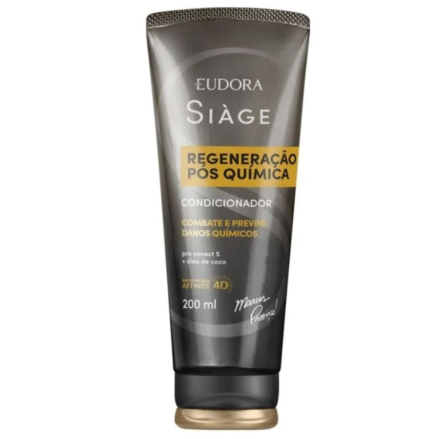 Condicionador Siàge Regeneracão Pós Química 200ml - Eudora