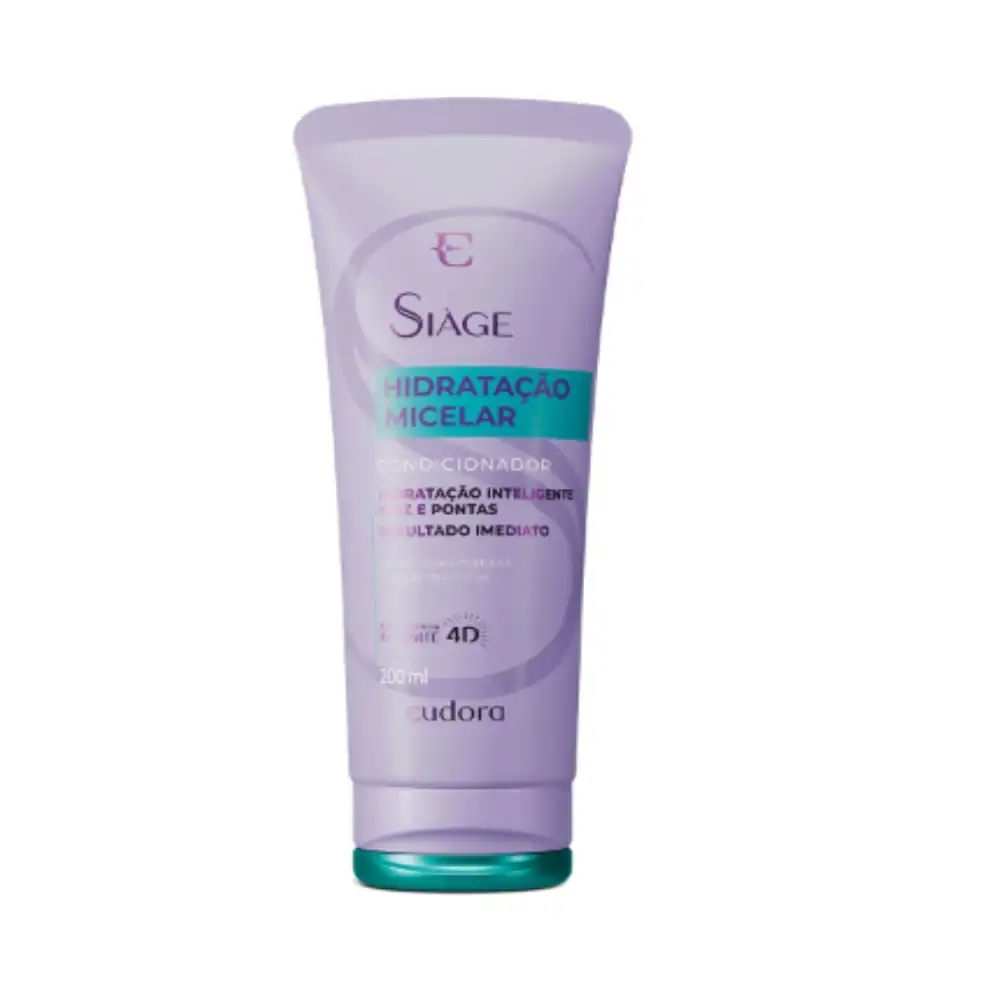 Condicionador Hidratação Micelar 4D Siàge 200Ml