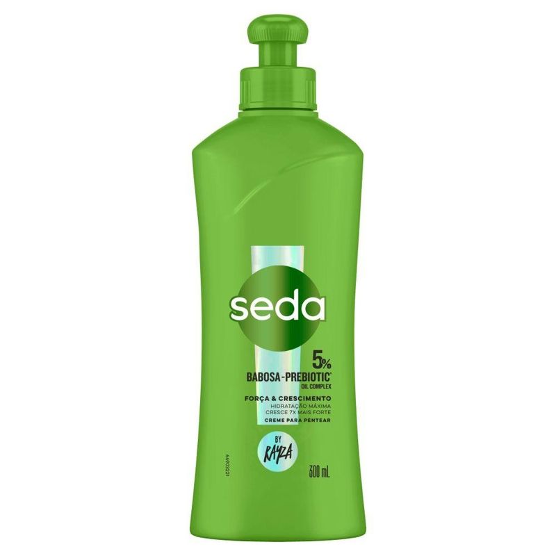 Creme Para Pentear Seda By Rayza Babosa-Prebiotic Força e