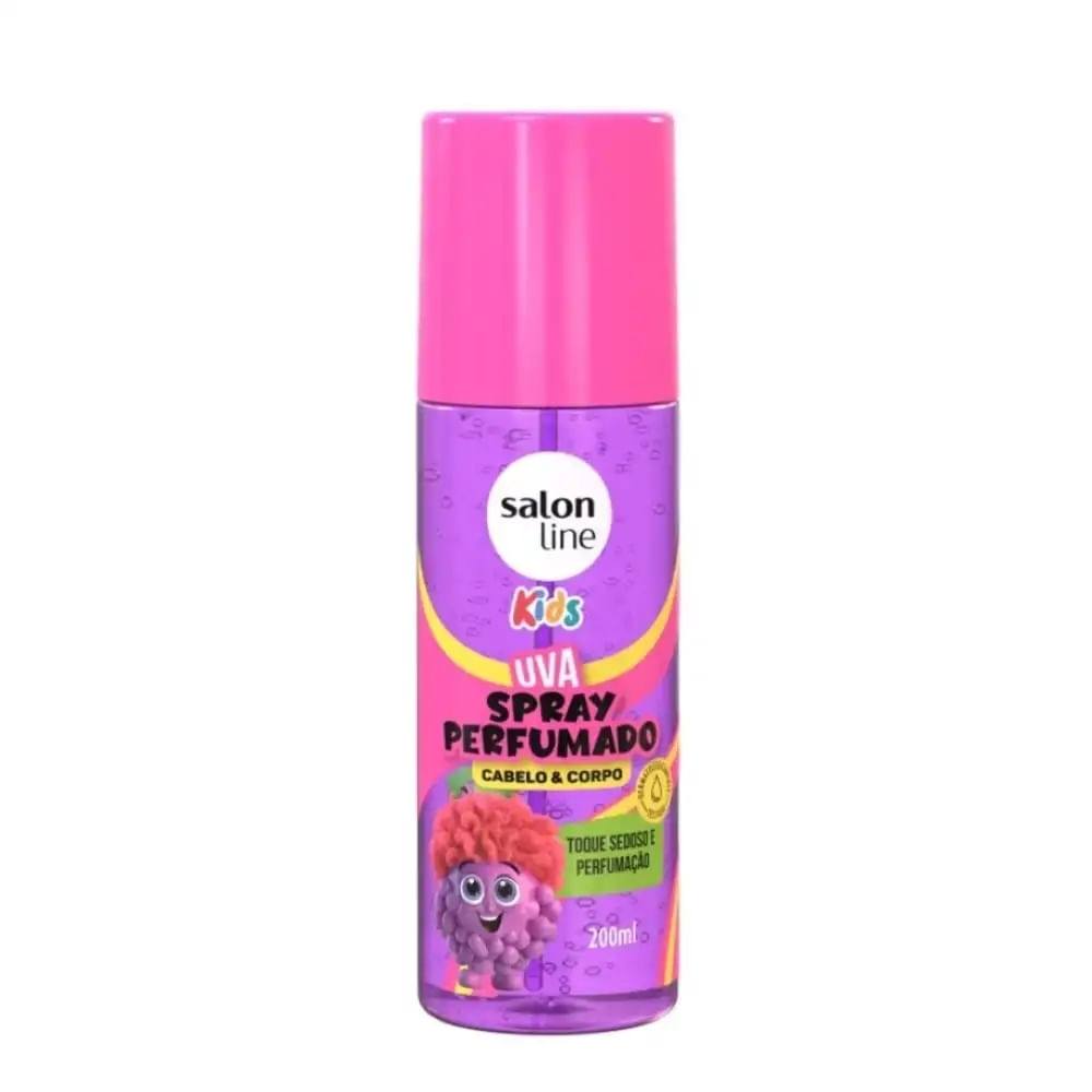 Spray Perfumado Uva Kids Salon Line 200Ml