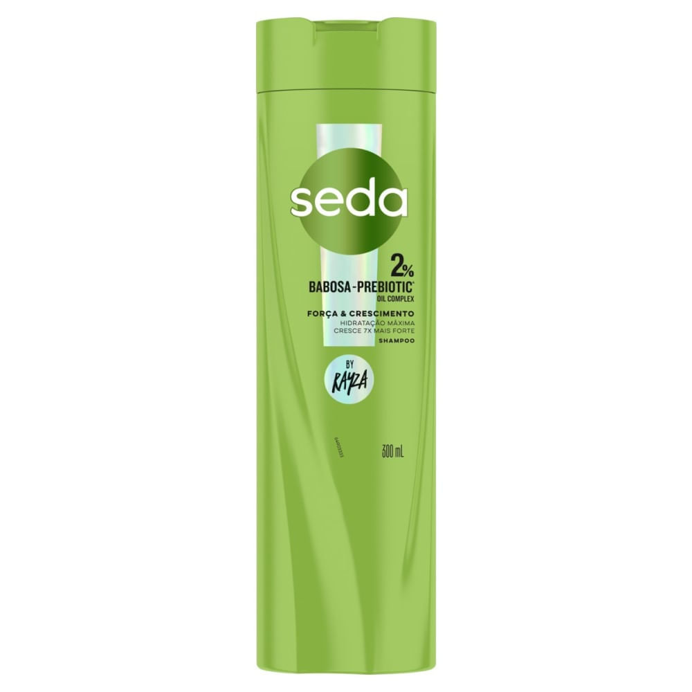 Shampoo Seda Força e Crescimento 2% Babosa-Prebiotic Oil Complex 300ml