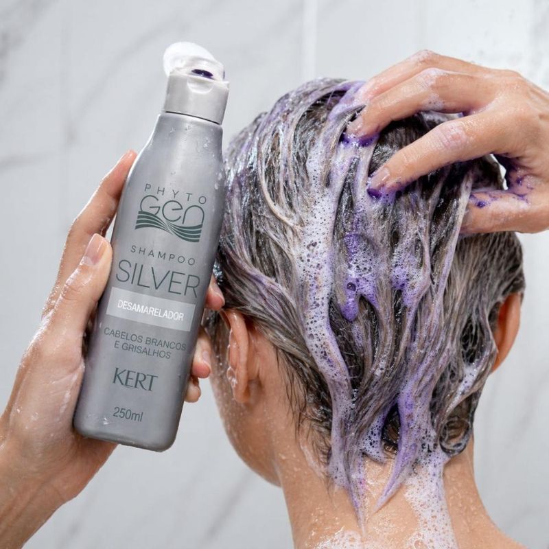 Kert Phytogen Shampoo Silver Desamarelador 250ml - Época Cosméticos