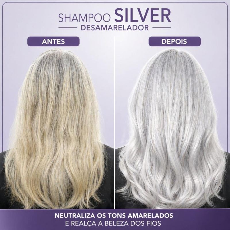 Kert Phytogen Shampoo Silver Desamarelador 250ml - Época Cosméticos