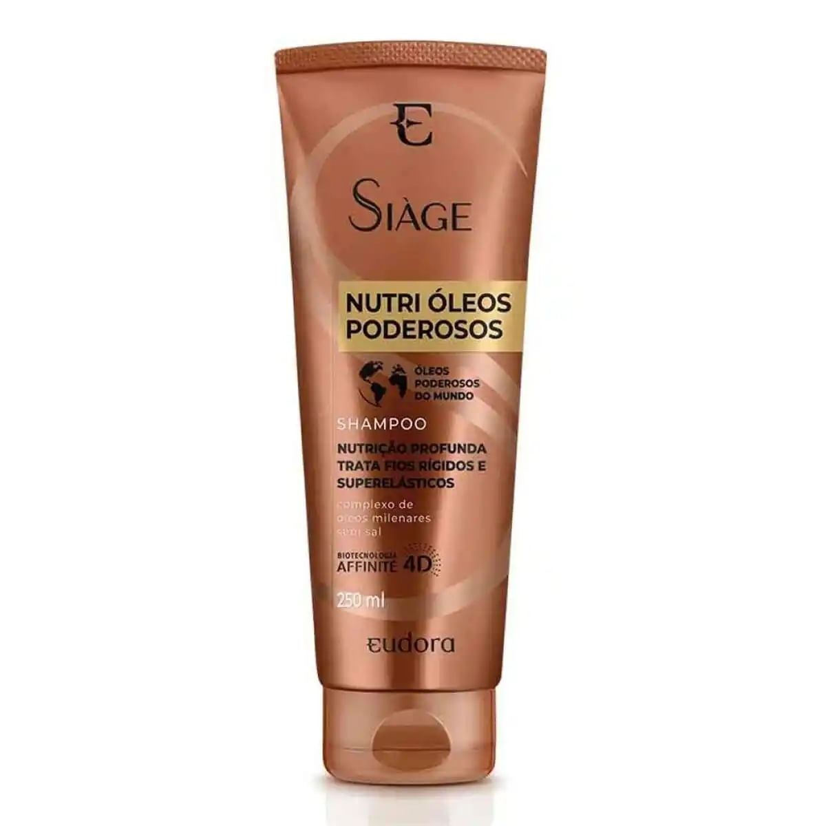Shampoo Nutri Óleos Poderosos 4D Siàge 250Ml
