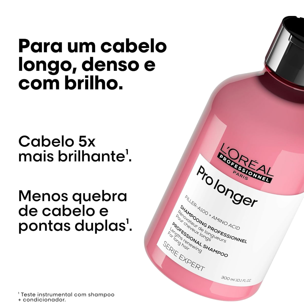Kit L'Oral Professionnel Pro Longer Shampoo Extra Refil (2 produtos) -  poca Cosmticos