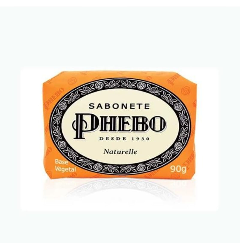 Sabonete Phebo Naturelle 90G - 3 Unidades