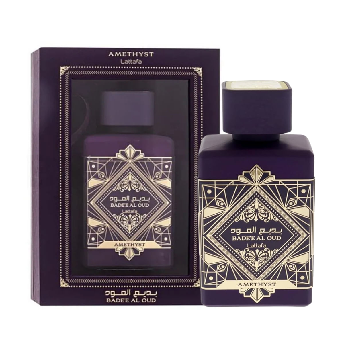 Lattafa - Bade’e Al Oud Amethyst - Unissex - EDP - 100ml