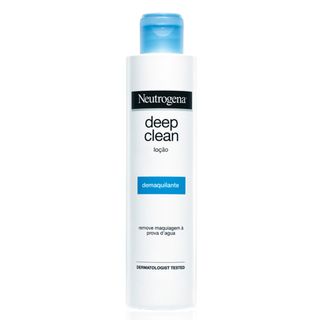 Deep Clean Loção Demaquilante Neutrogena - Demaquilante - 200ml Menor preço em Deep Clean Loção Demaquilante Neutrogena - Demaquilante - 200ml
