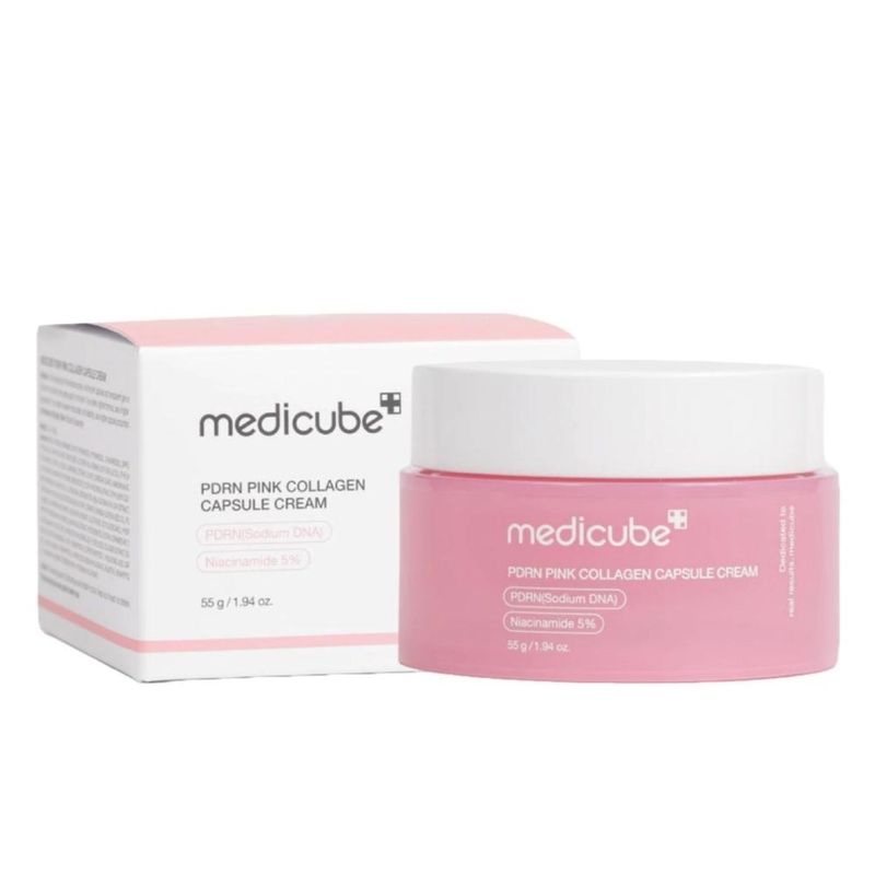 Medicube Pdrn Pink Collagen Cream - Creme em Capsulas 55g - Época