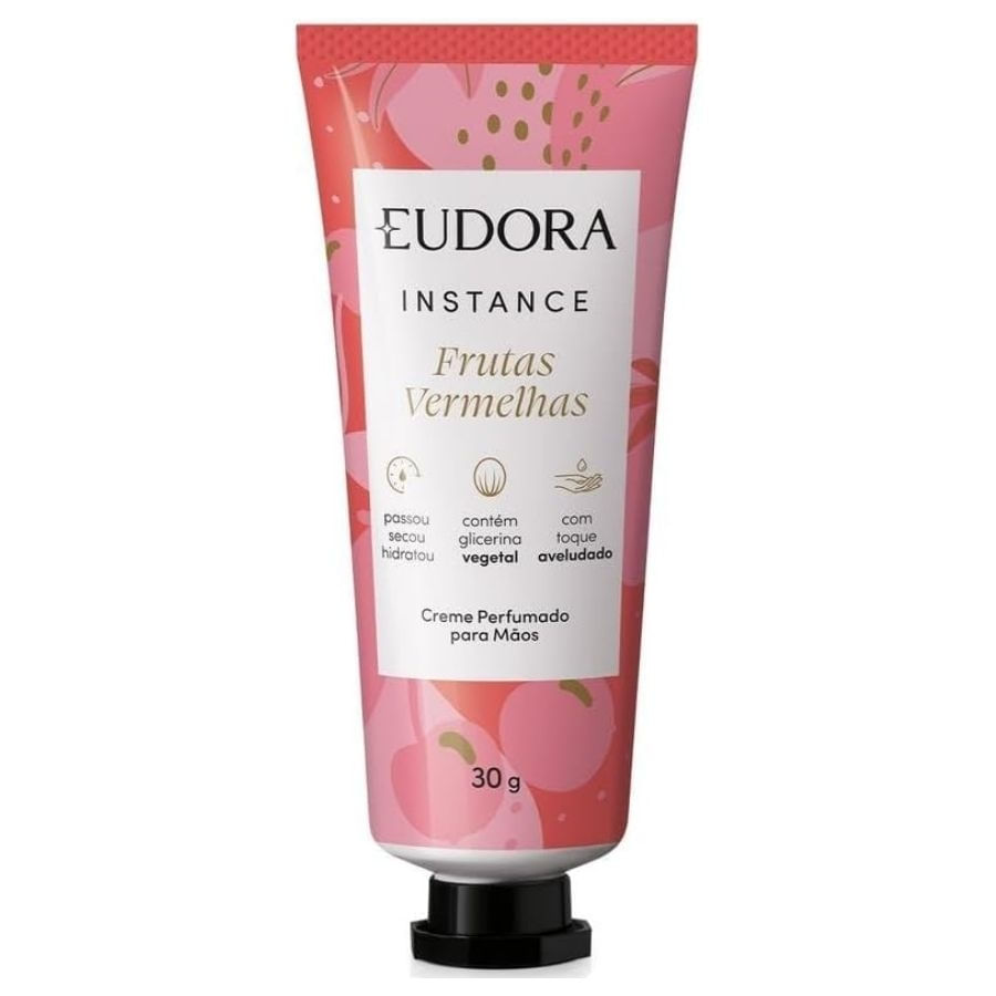 Creme de Mãos Instance Frutas Vermelhas 30g - Eudora