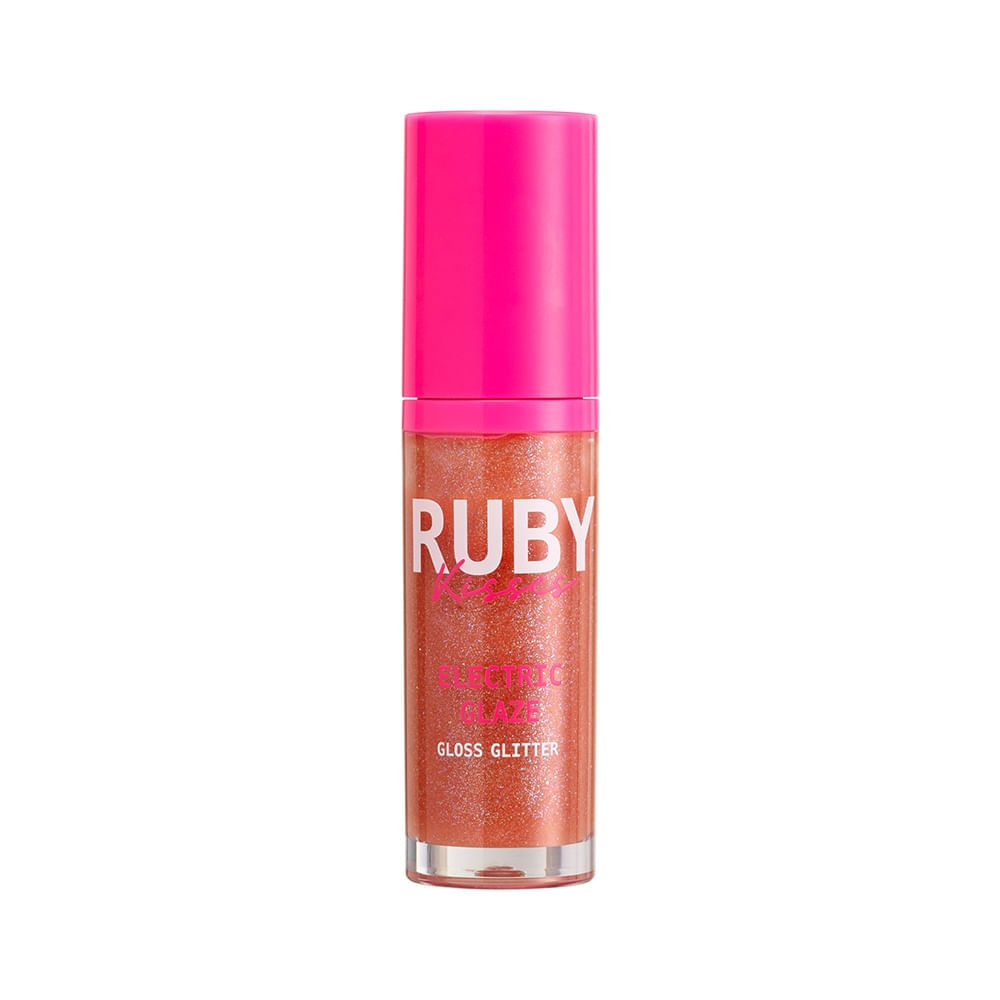Gloss Glitter Electric Glaze - Ruby Kisses