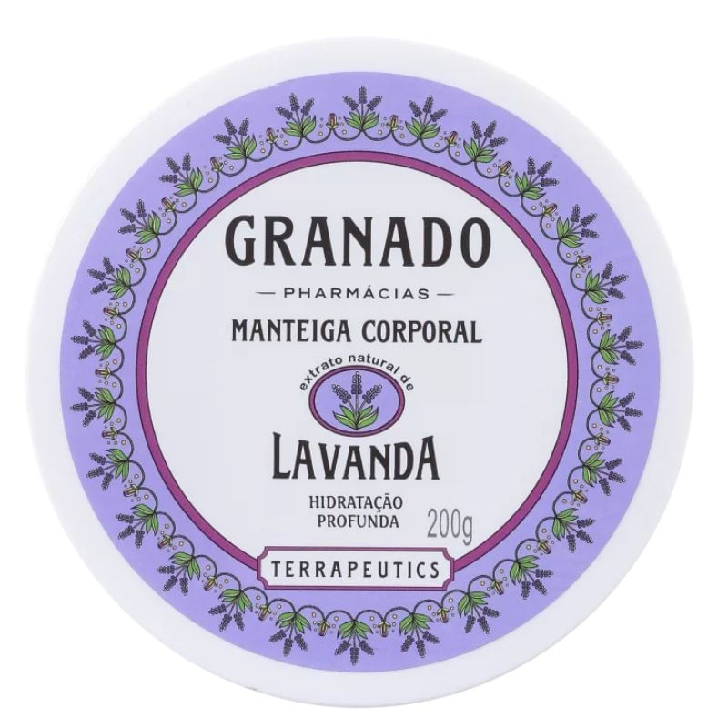 Manteiga Corporal Terrapeutics Lavanda 200g - Granado