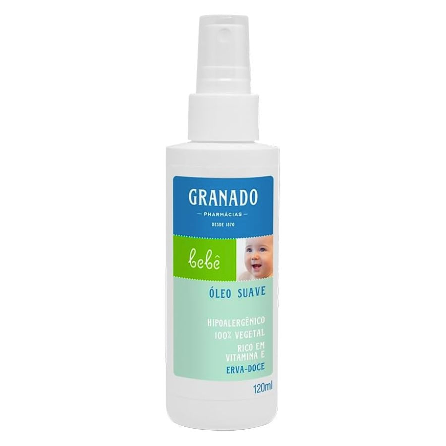 Óleo Suave Bebê Erva Doce 120ml - Granado