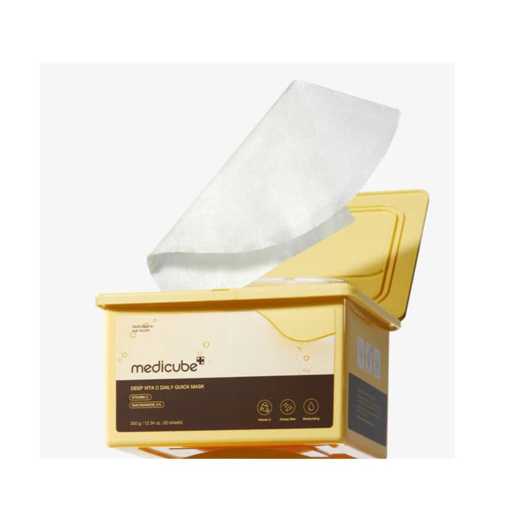 Medicube Deep Vita C Daily Quick Mask - Mascara Facial Caixa C/30