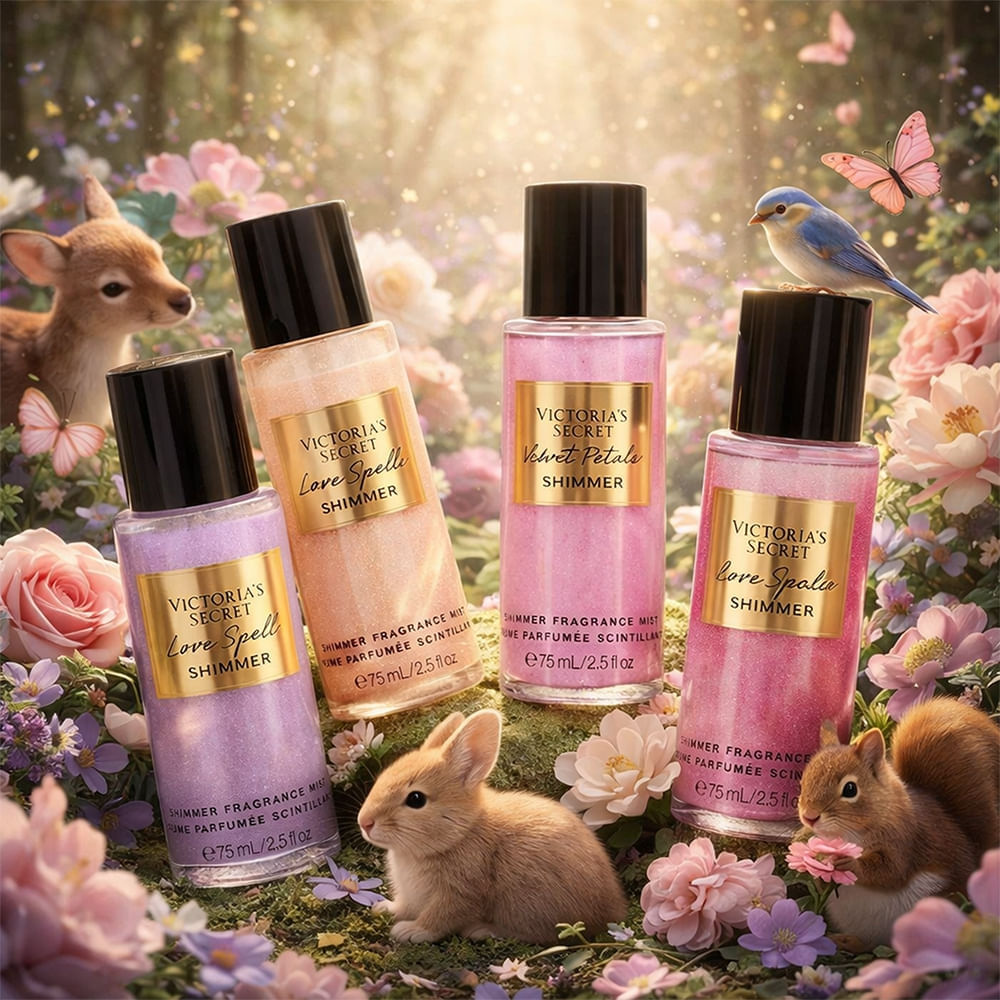 Kit Victoria's Secret Shimer 4x75ml - Época Cosméticos