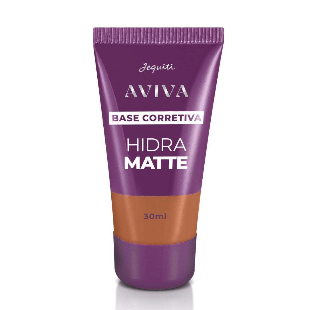 Base Corretiva Aviva Hidra Matte J100, 30 Ml 30 Ml