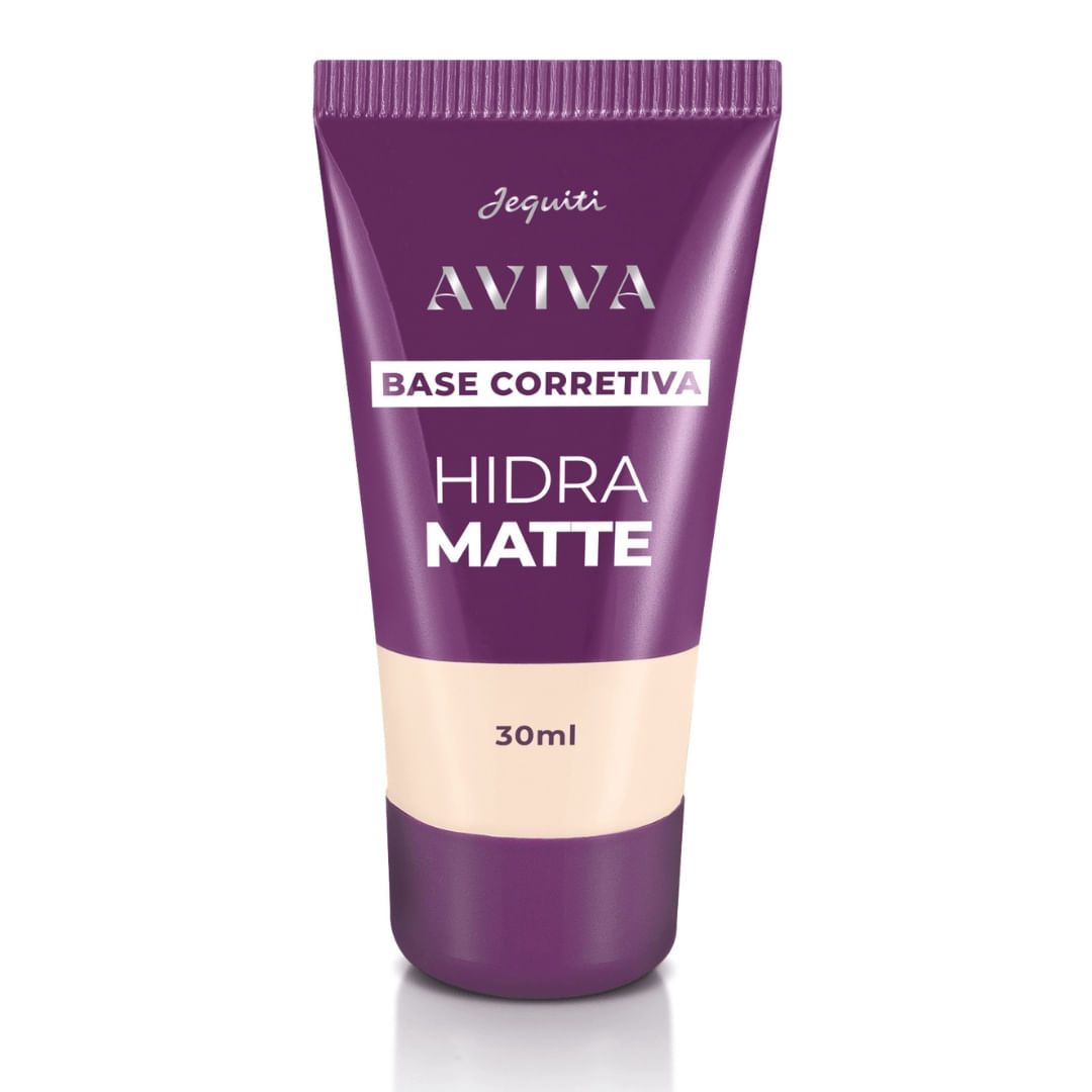 Base Corretiva Aviva Hidra Matte J10, 30 Ml 30 Ml