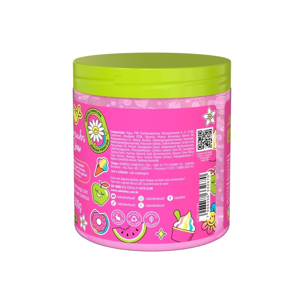 Gelatina Capilar Salon Line Xêrosa Vibes Pop 500g - Época Cosméticos