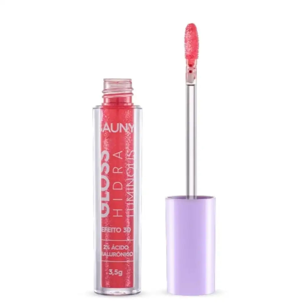 Gloss Hidra Luminous Peach Glow Bauny 3,5G