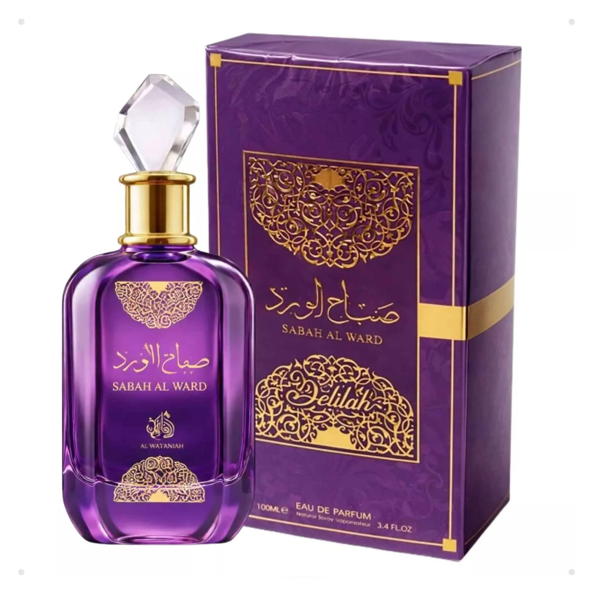 Sabah Al Ward Delilah Al Wataniah Eau de Parfum 100ml - Época