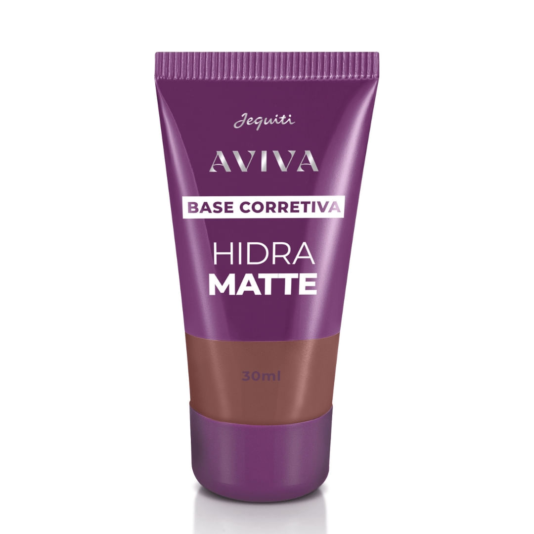 Base Corretiva Aviva Hidra Matte J110, 30 ml 30 ml