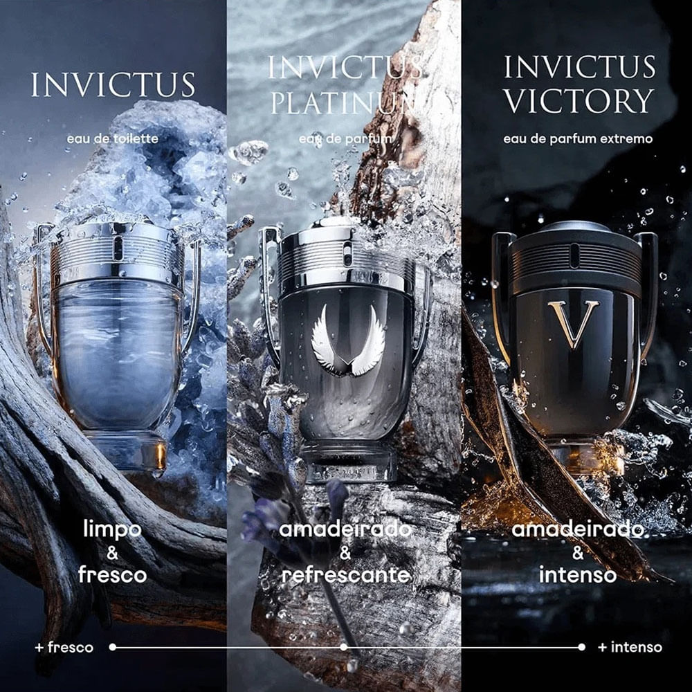 Paco Rabanne Invictus Victory Parfum Extrême 100Ml - Época Cosméticos