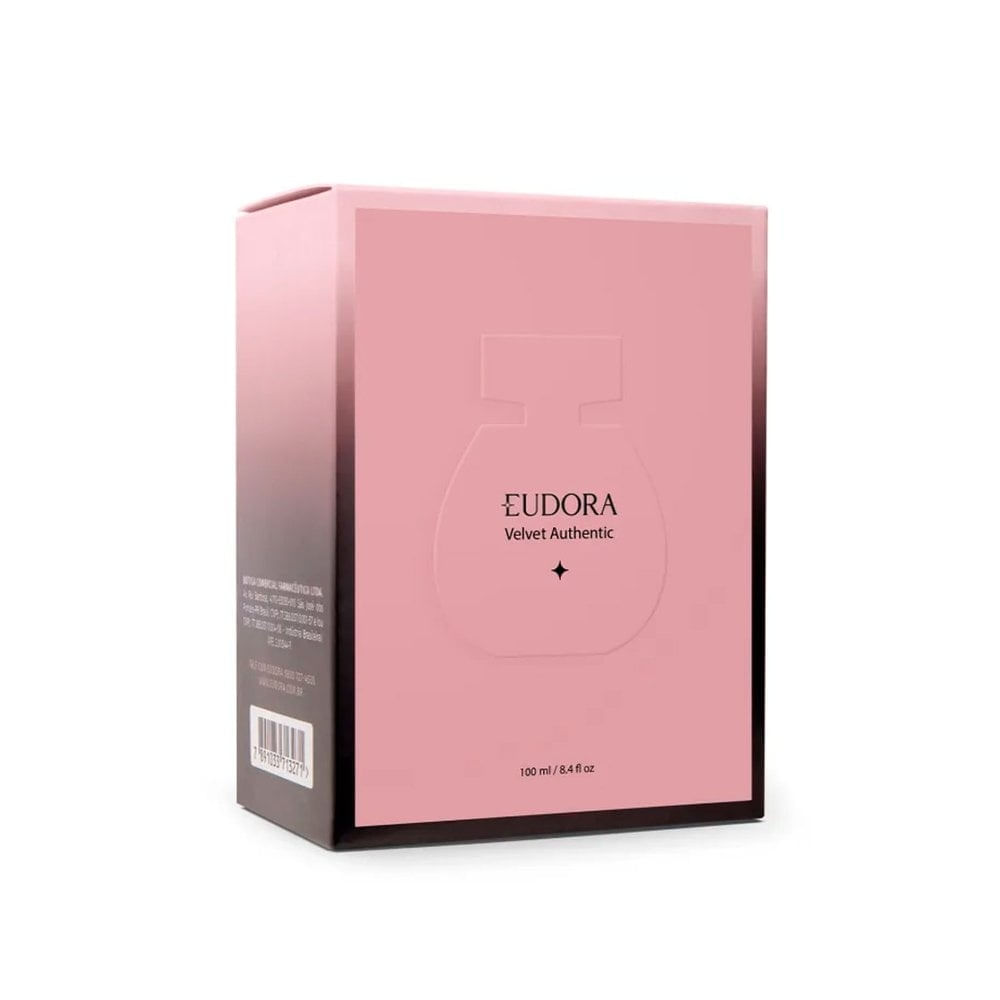 Perfume Feminino Deo Colônia Eudora Velvet Authentic 100ml