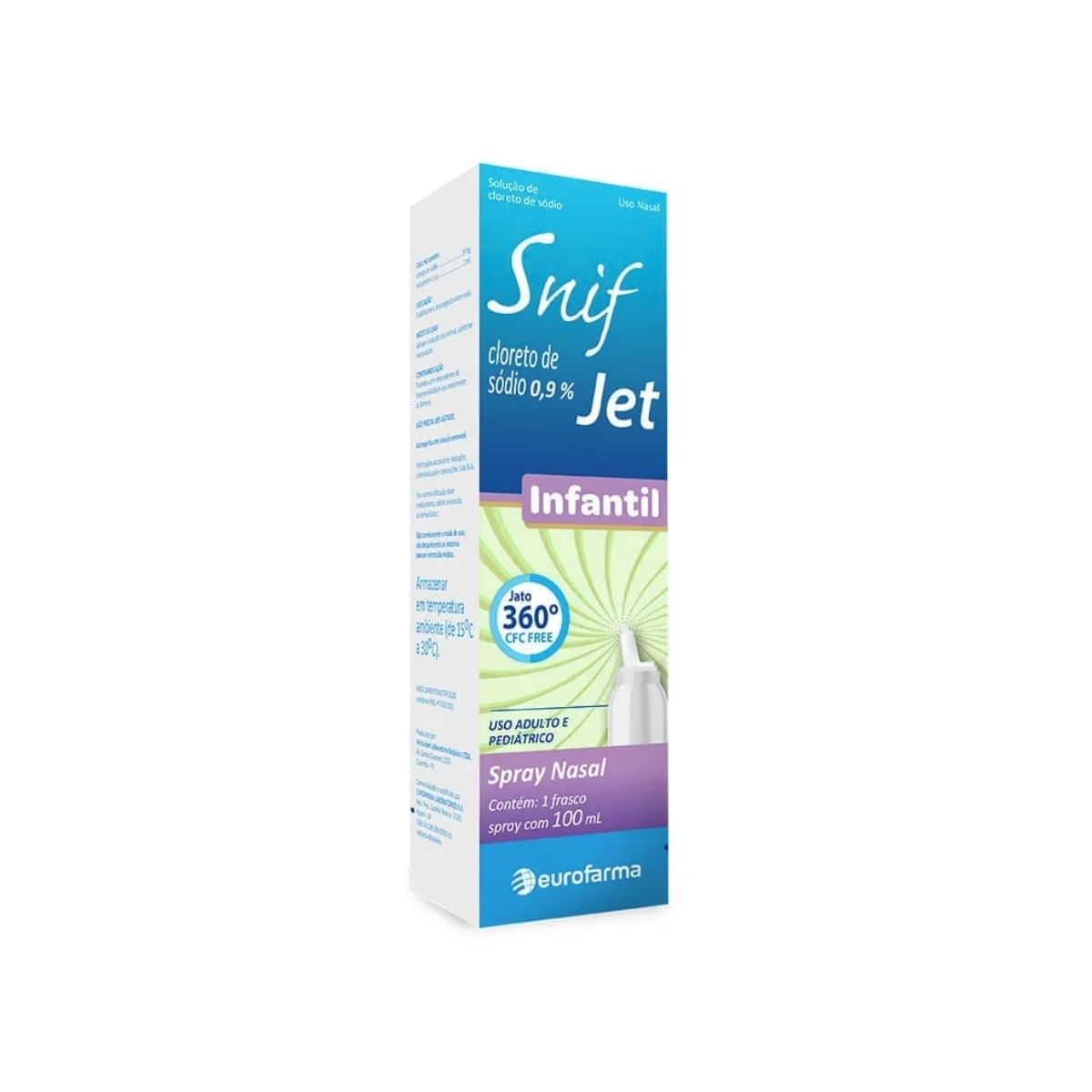 Snif Jet Xt Infantil Spray Eurofarma - 100ml