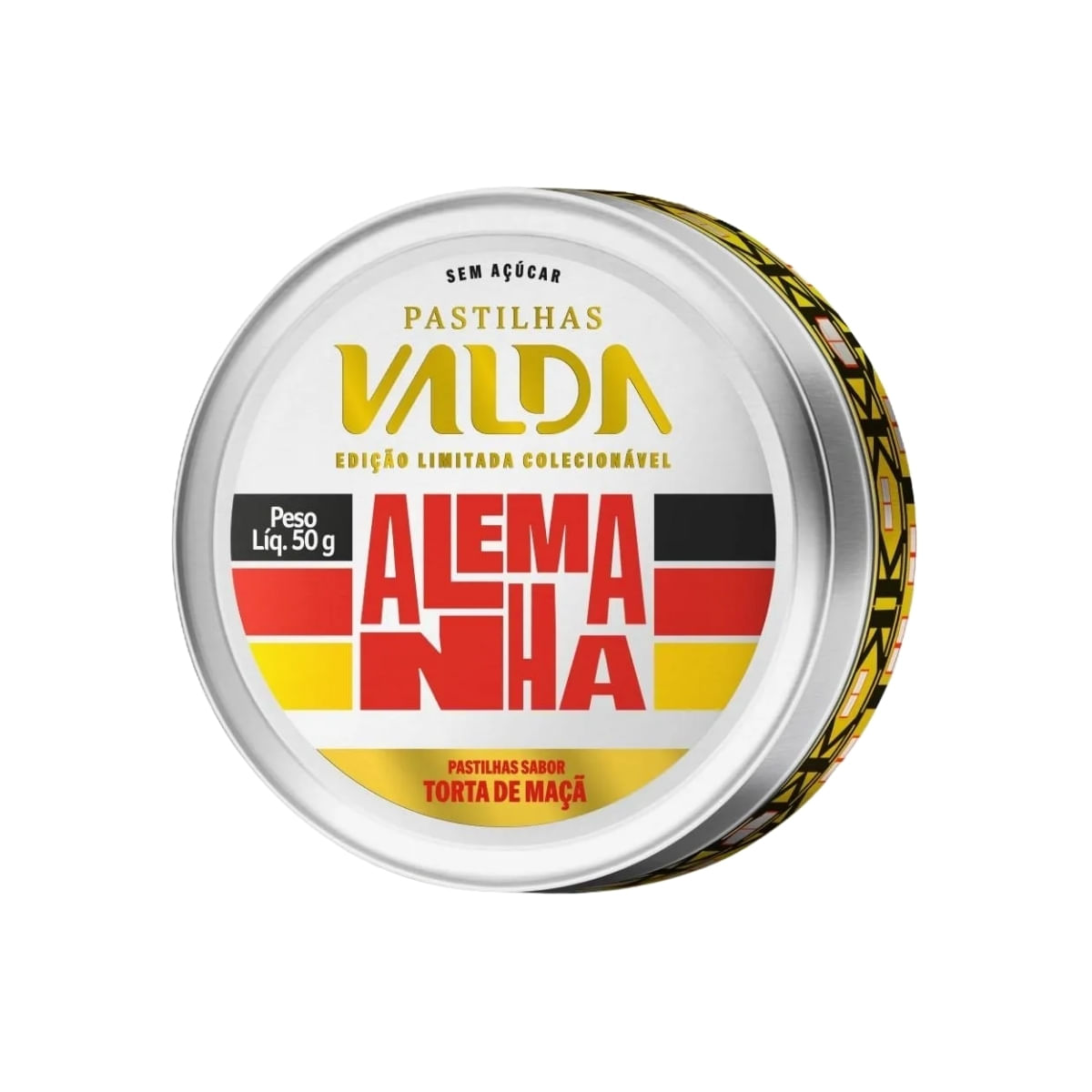 Pastilhas Valda Campeões Sabor Torta de Maçã Alemanha - 50g