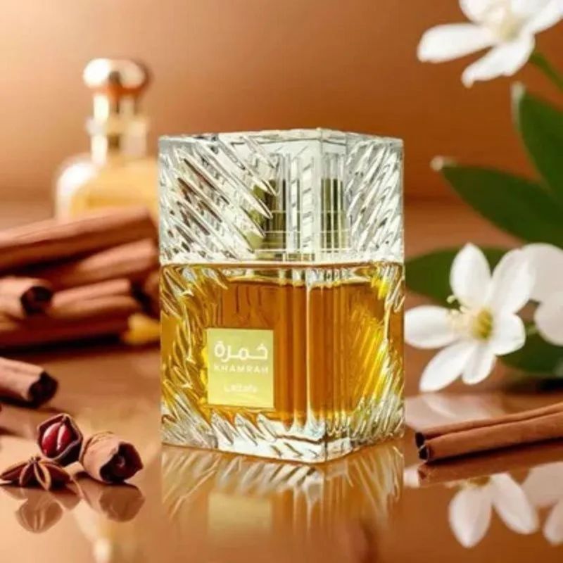 Lattafa - Khamrah - Unissex - EDP - 100ml - Época Cosméticos