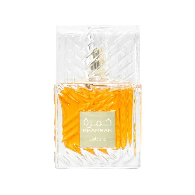香水(ユニセックス) Lattafa Khamrah Eau de Parfum 100ml Lattafa - Khamrah - Unissex - EDP - 100ml - Época Cosméticos