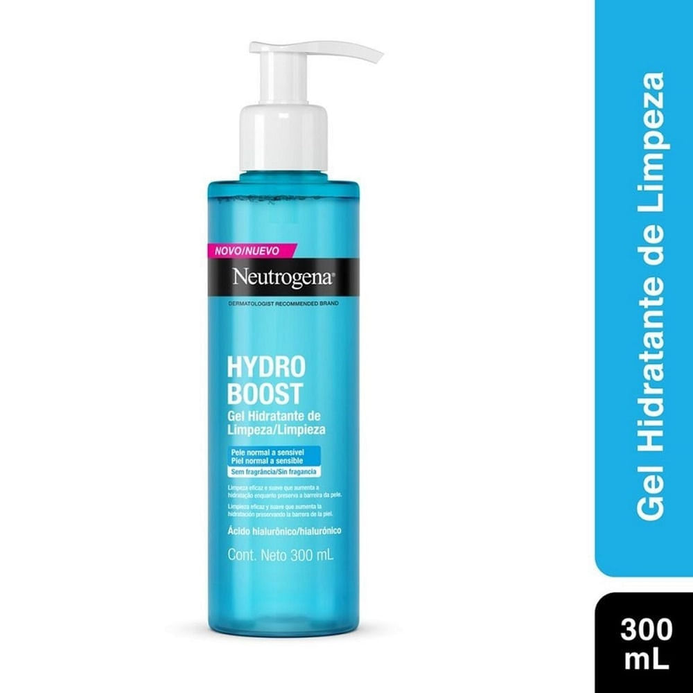 Gel Hidratante de Limpeza Facial Neutrogena Hydro Boost 300ml – miniatura 2