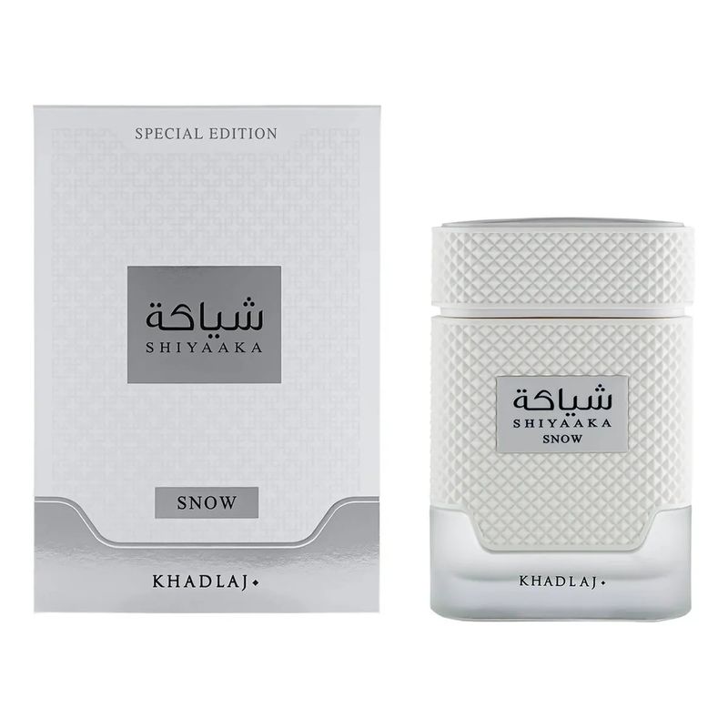 Perfume Shiyaaka Snow Khadlaj Edp 100Ml - Época Cosméticos