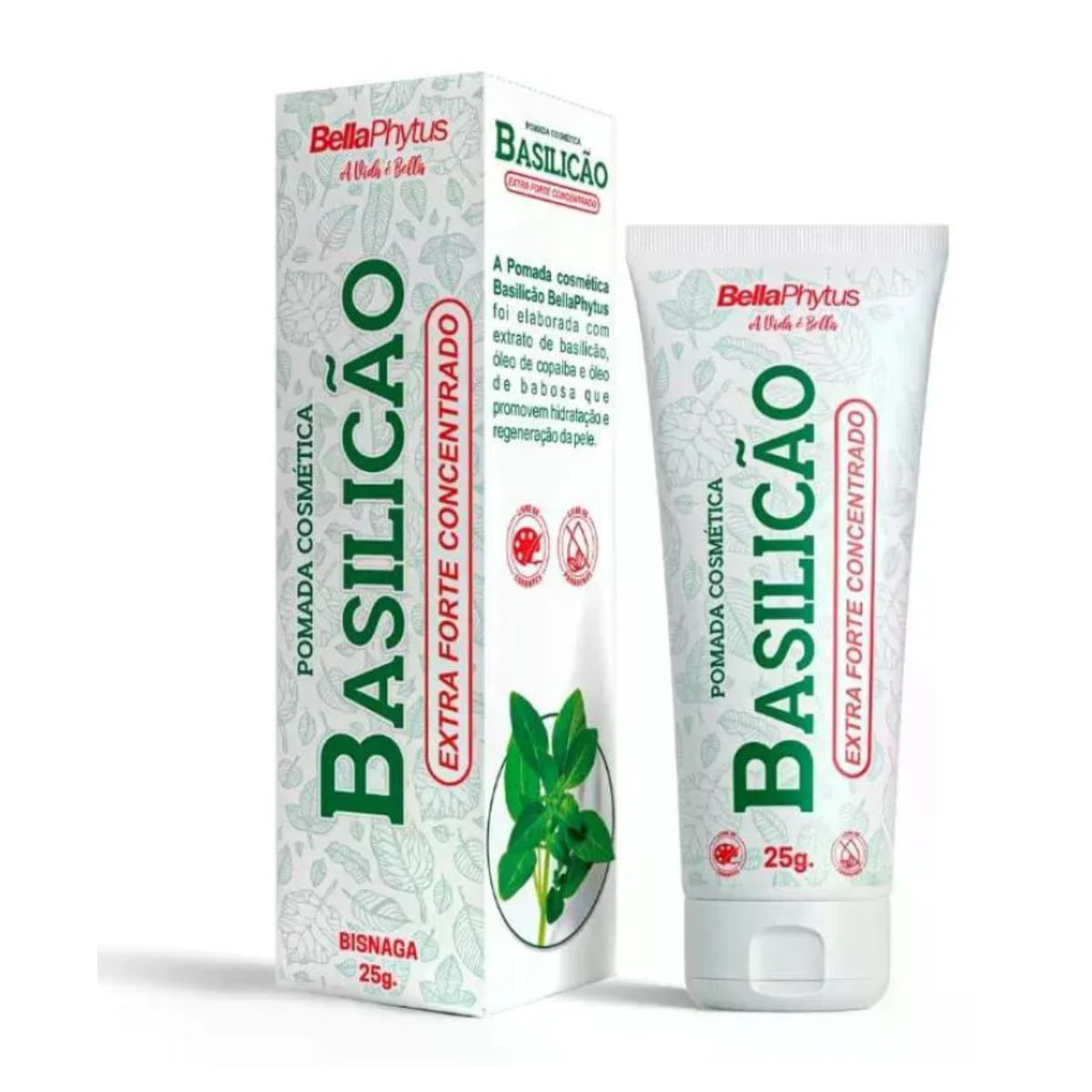 Basilicão Pomada 25g Bellaphytus