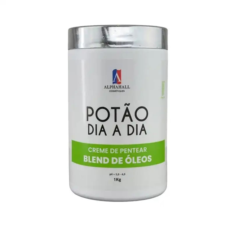 Creme de Pentear Potão Dia A Dia Blend de Oleos Alphahall 1KG
