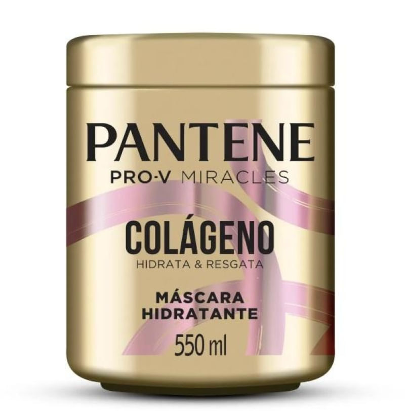 Máscara Capilar Pantene Pro-V Miracles Colágeno 550ml